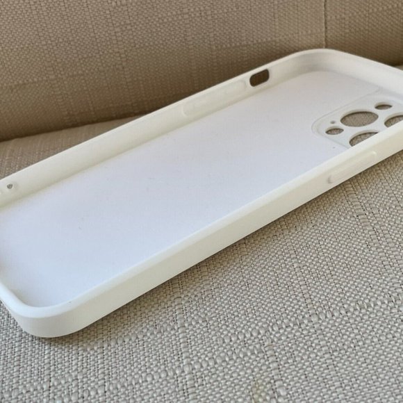 Fitted Back Case for iPhone White Case Rubber iPhone Pro Max 12 Unbranded - Picture 8 of 9